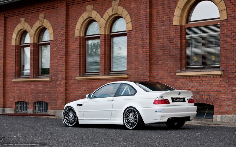 White BMW Coupe — Calm, Photograph