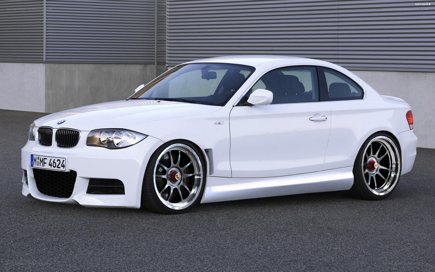 white bmw coupe car
