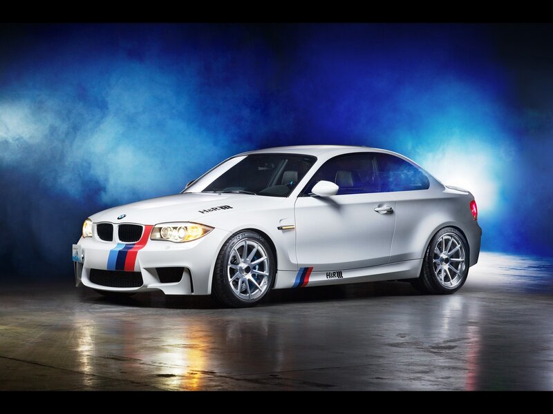 White BMW Coupe — Dramatic, Photograph, Car, Smoke