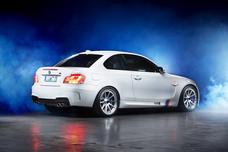 White BMW Coupe — Dramatic, Photograph, Smoke