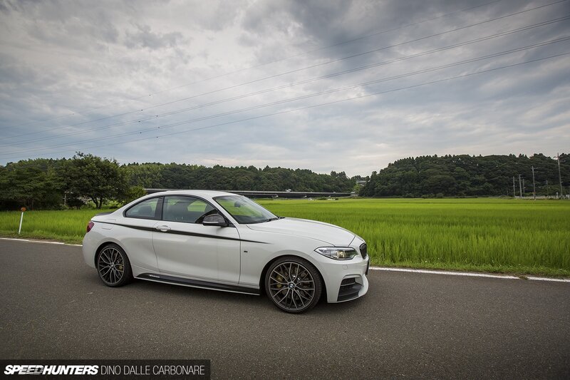 White BMW Coupe — Serene, Afternoon, Photograph, Car, Field