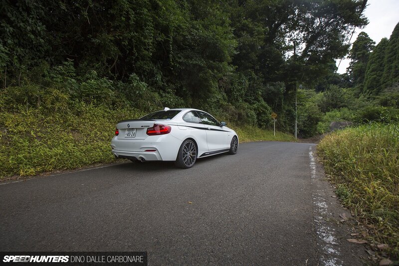 White BMW Coupe — Serene, Afternoon, Photograph, Car, Road