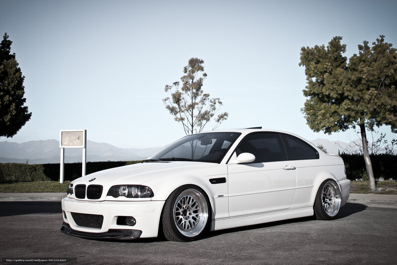 White BMW Coupe — Serene, Afternoon, Photograph