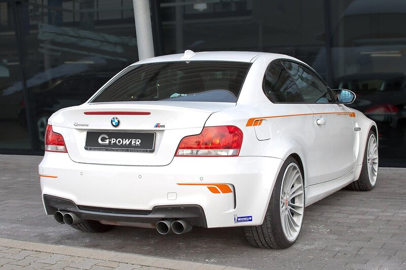 white bmw coupe with g-power