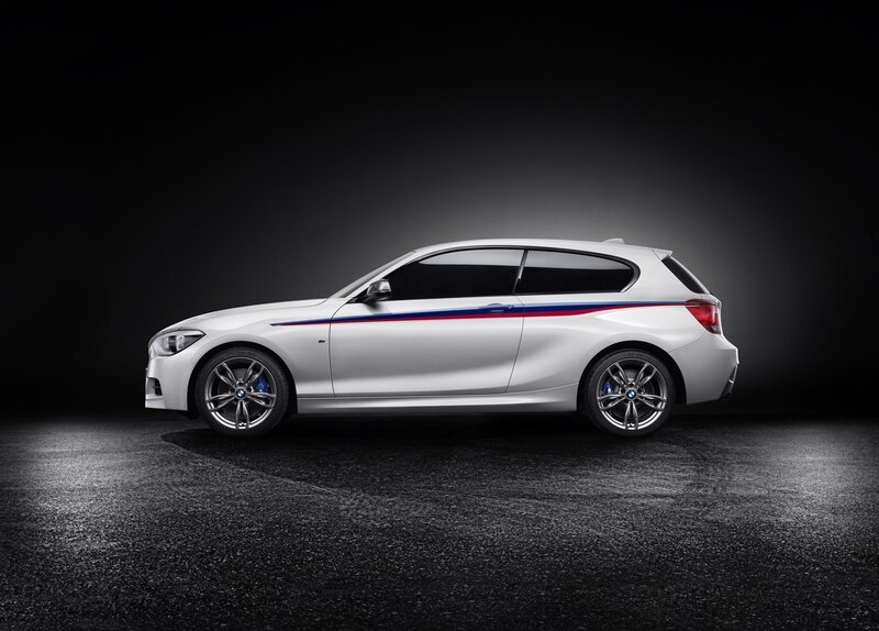 white bmw m140i hatchback
