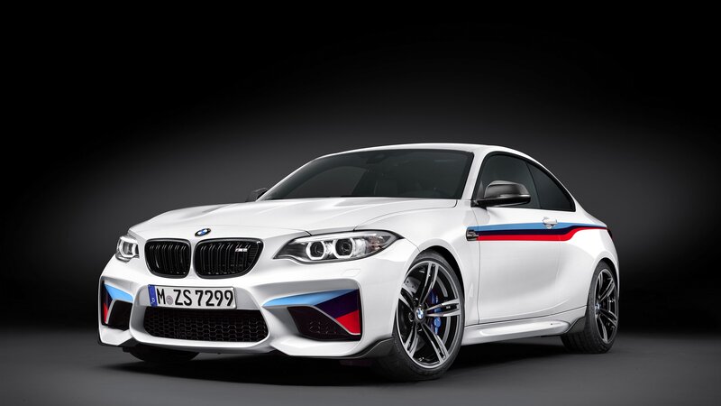 White Bmw M2 Coupe — Dramatic