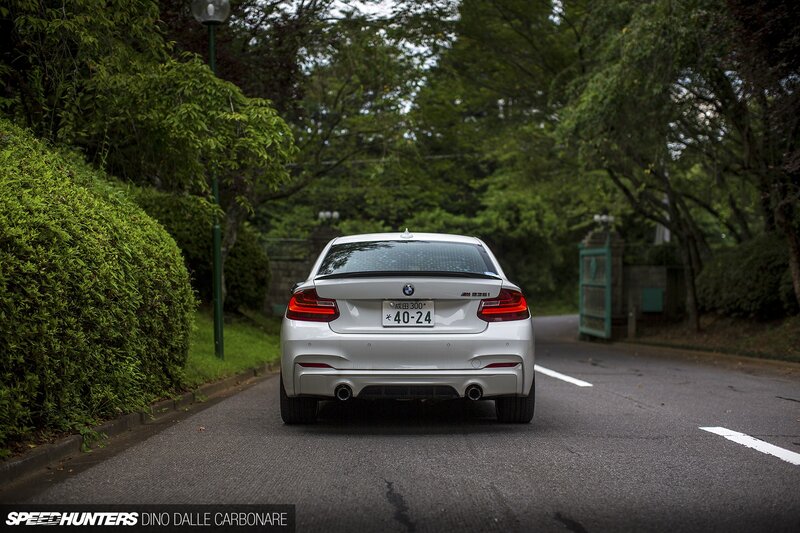 White BMW M235i