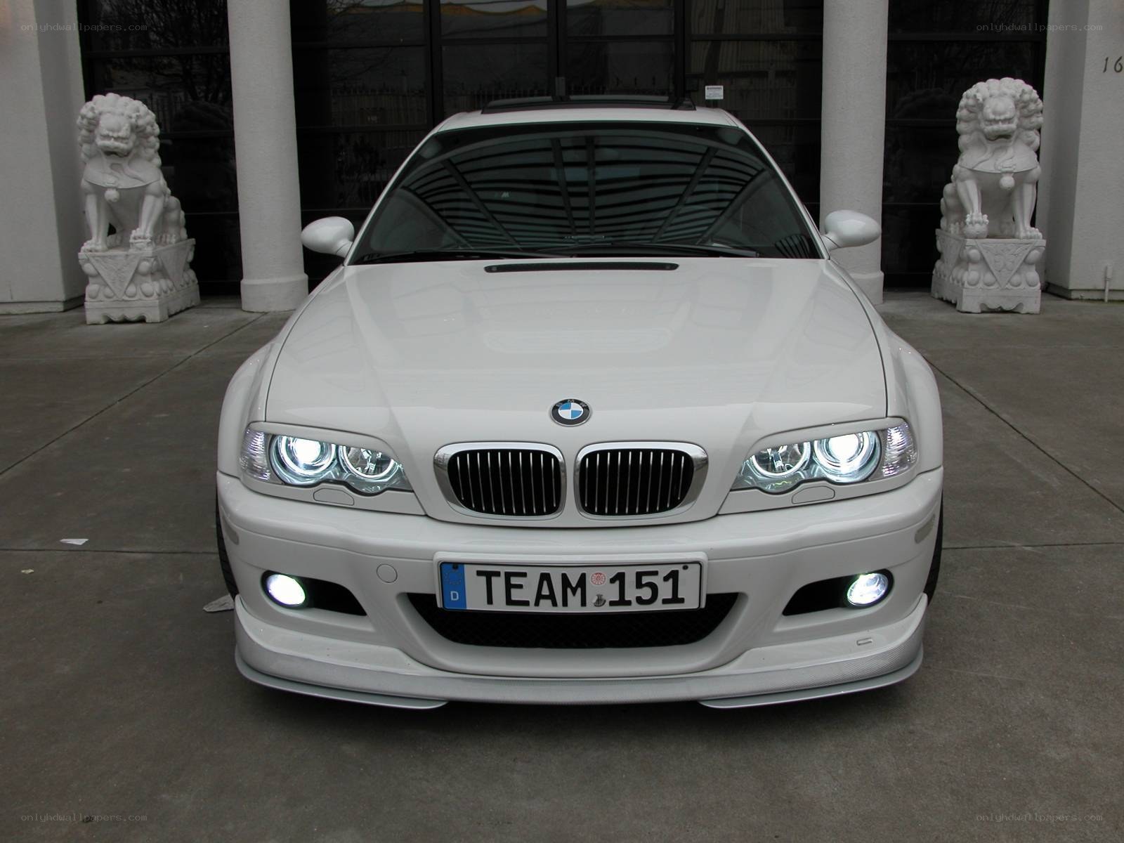 white bmw m3 car