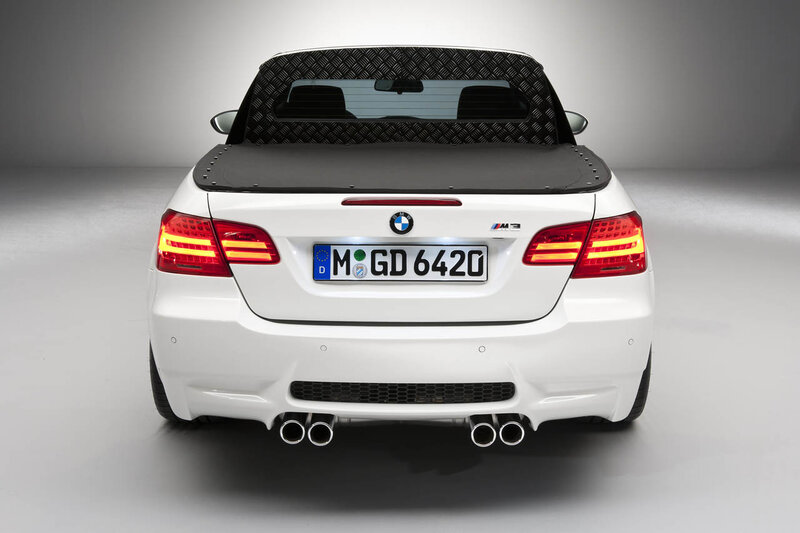 White BMW M3 Convertible — Neutral
