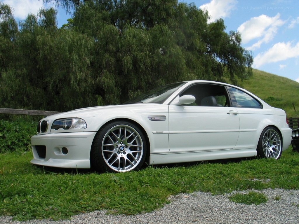 white bmw m3 coupe