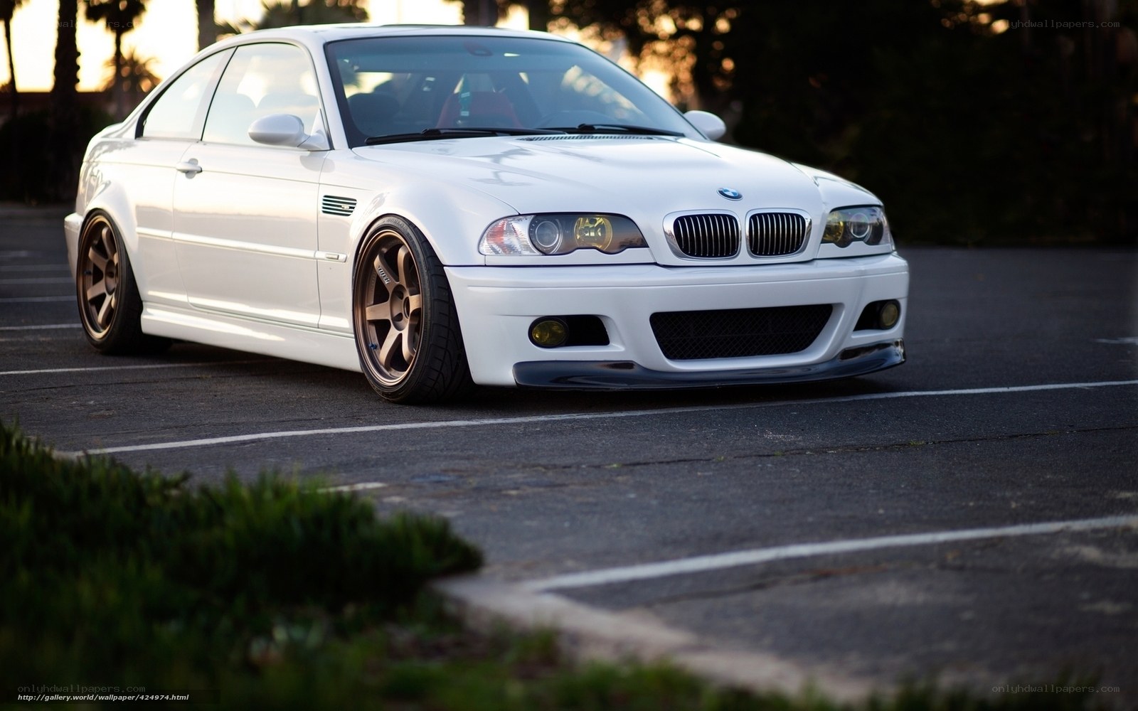 white bmw m3 coupe