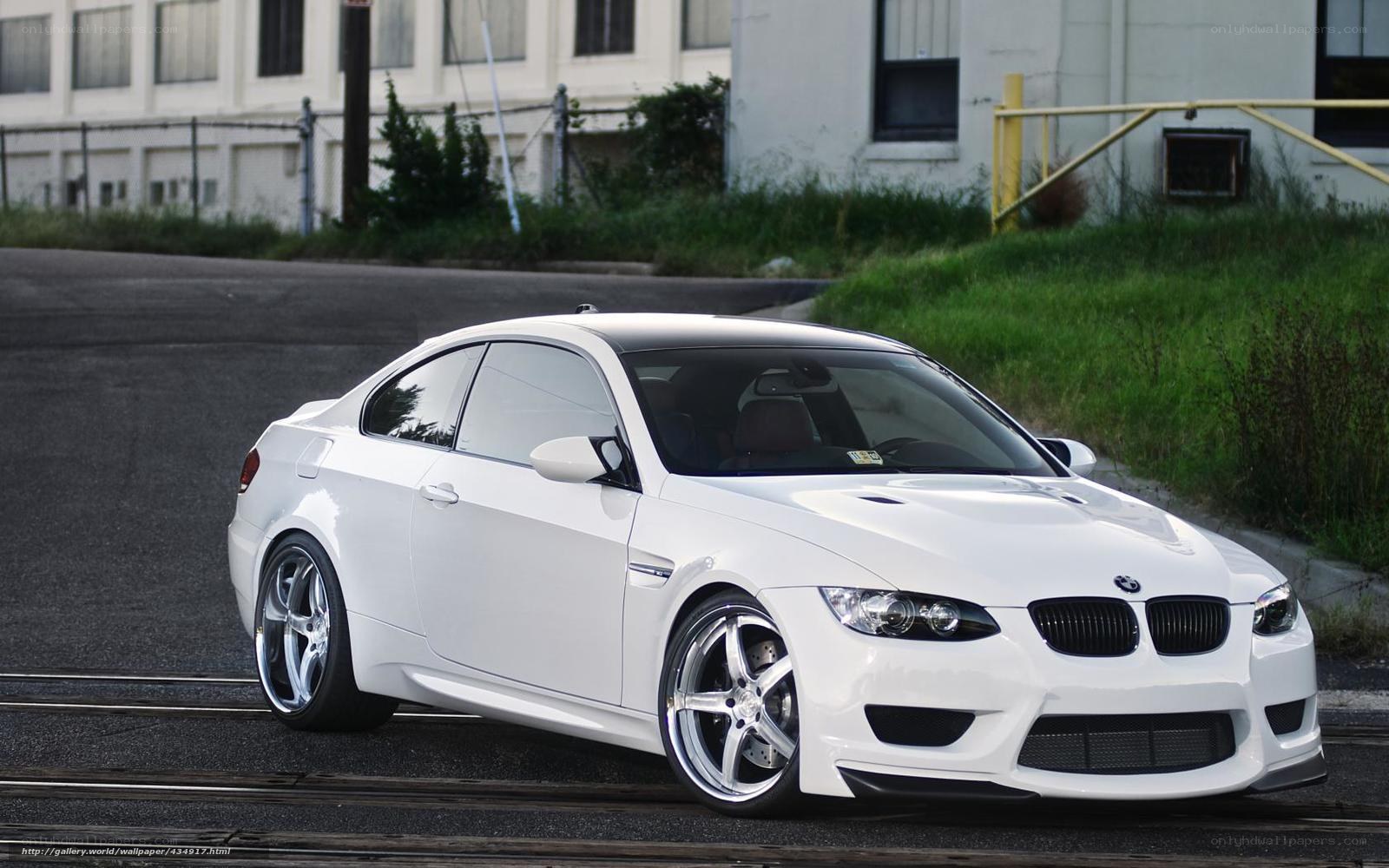 white bmw m3 coupe