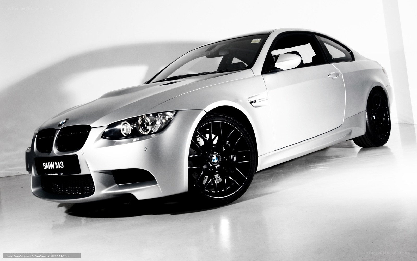 White BMW M3 Coupe