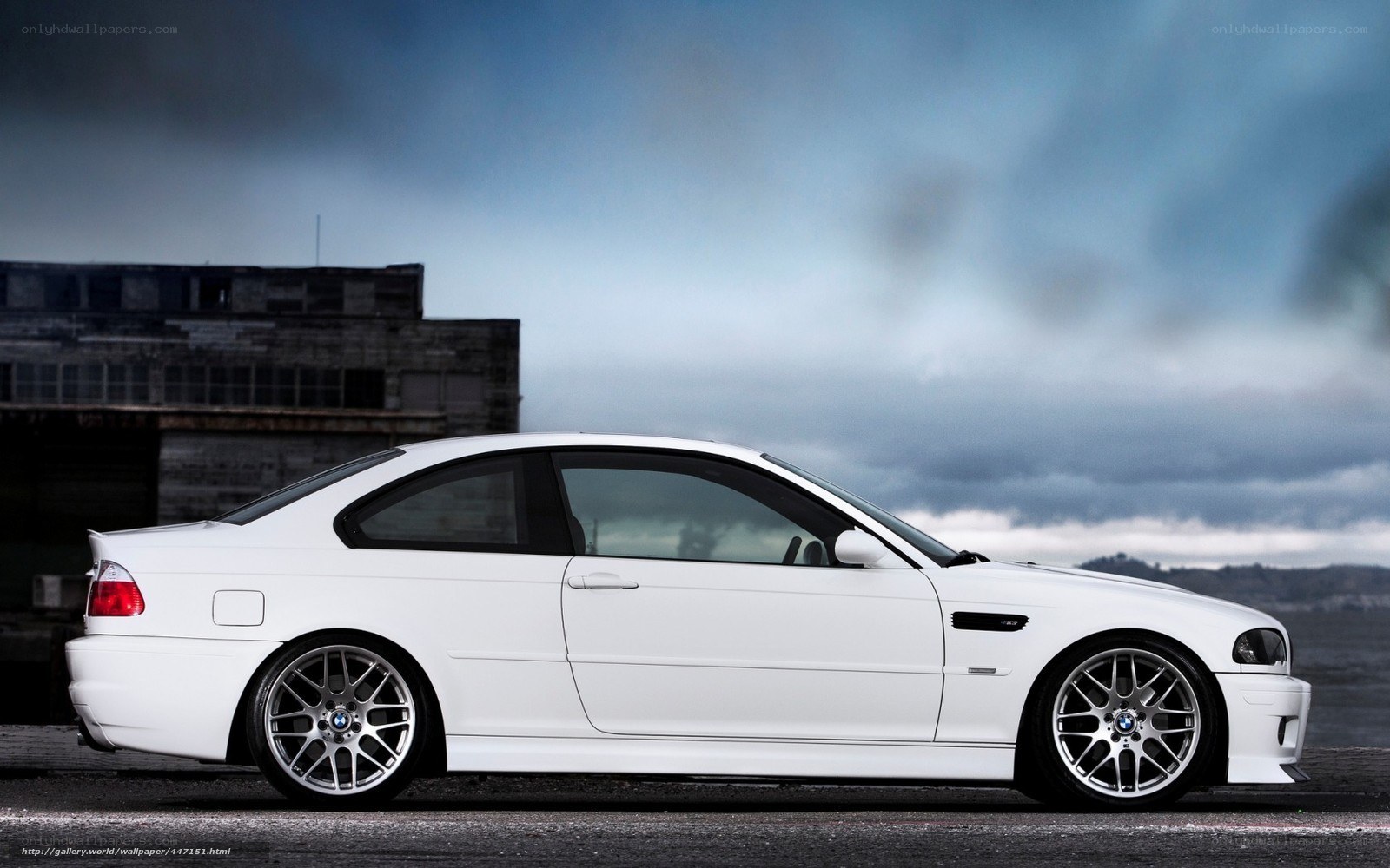 white bmw m3 coupe