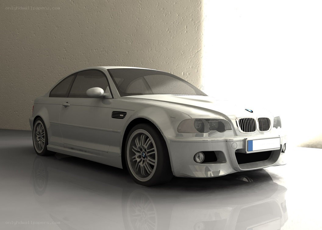 white bmw m3 coupe