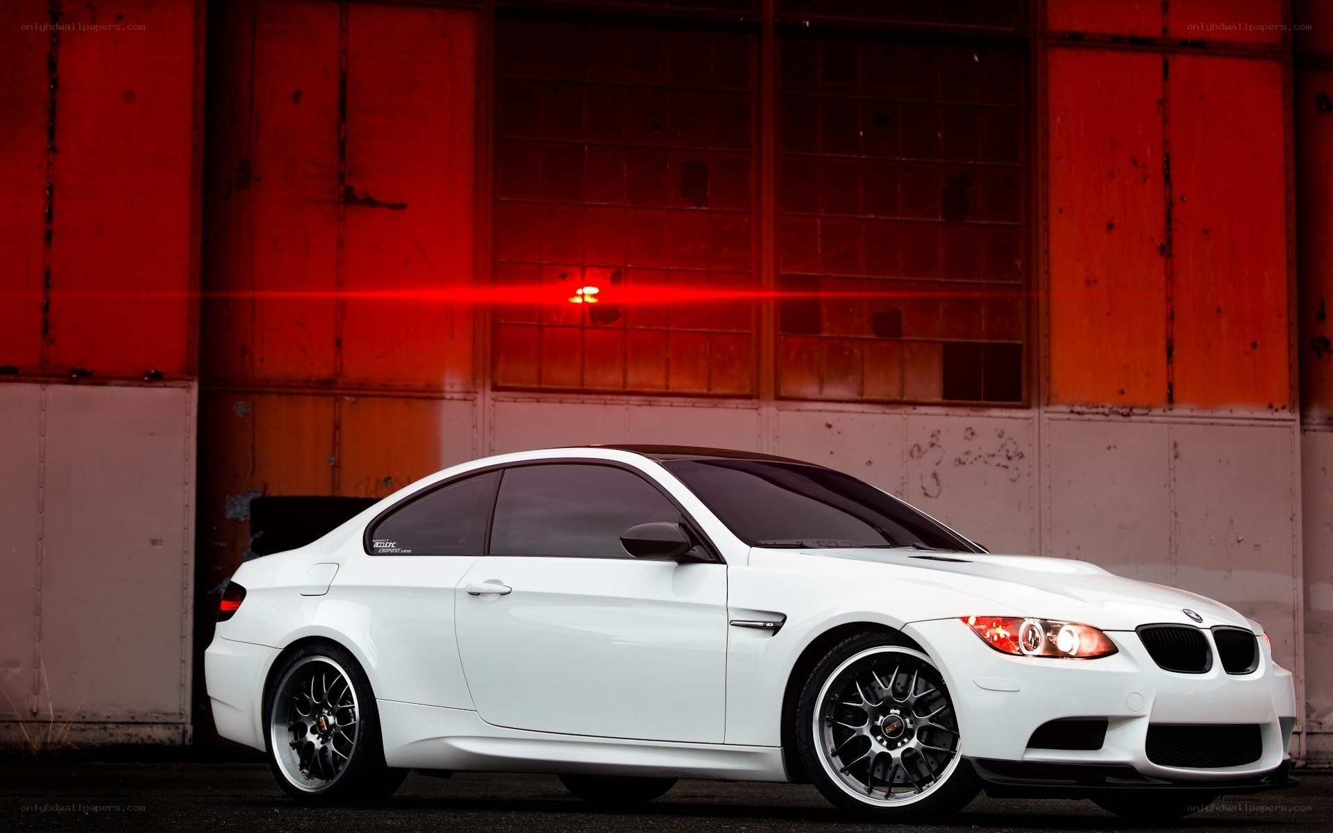 white bmw m3 coupe
