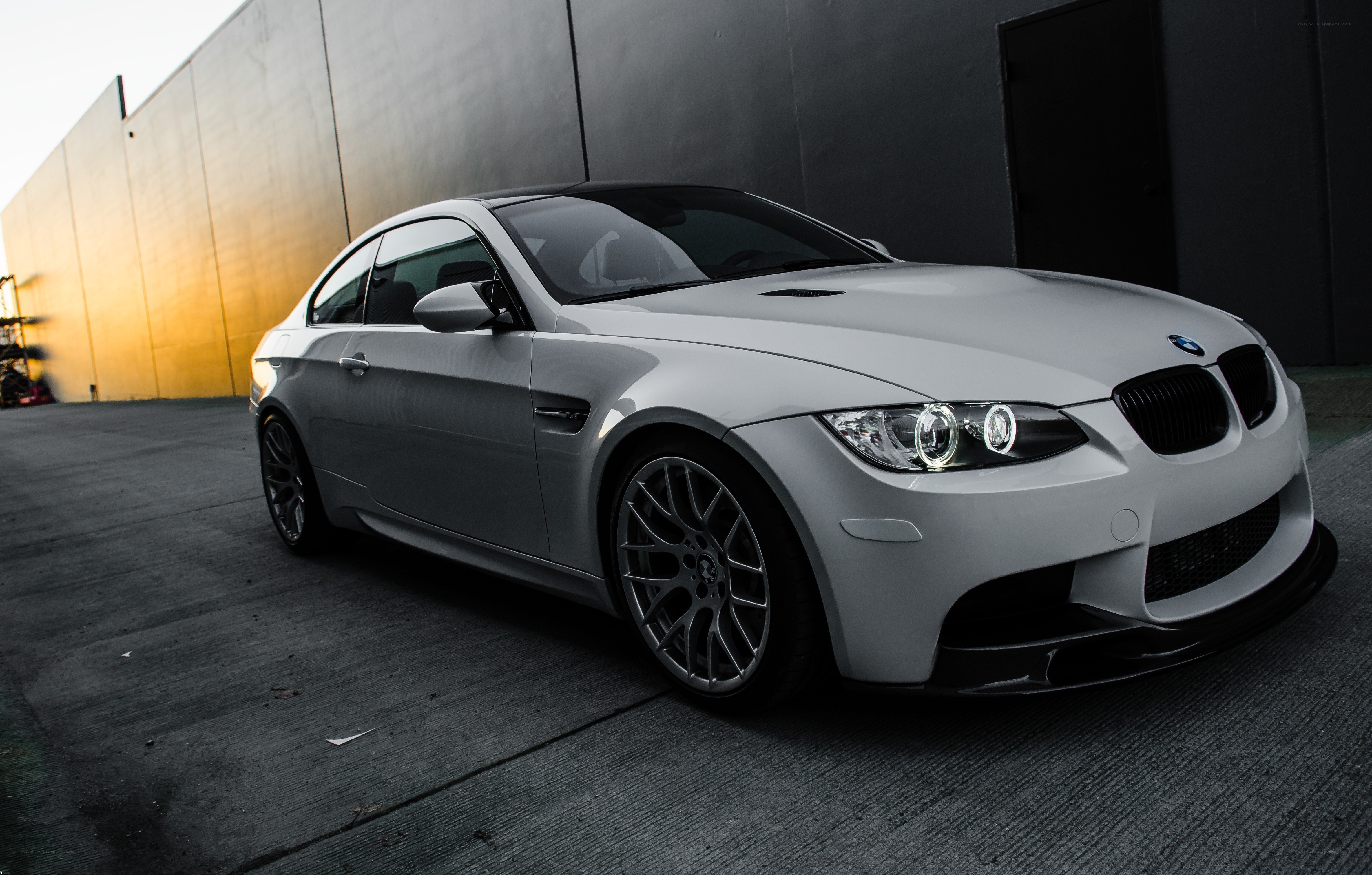 white bmw m3 coupe