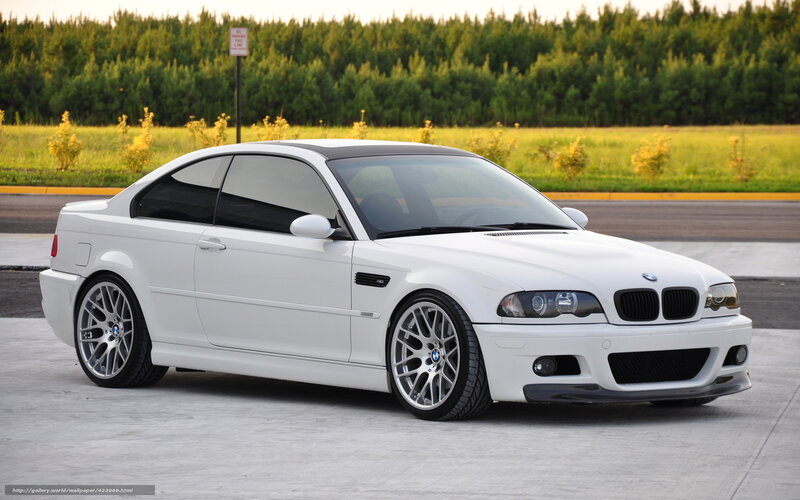 White BMW M3 Coupe — Calm, Afternoon, Photograph, Car, Trees