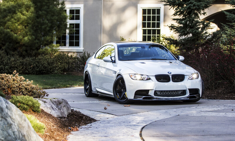 White BMW M3 Coupe — Calm, Afternoon