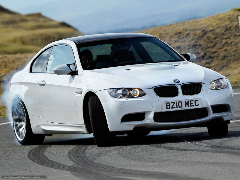 white bmw m3 drifting