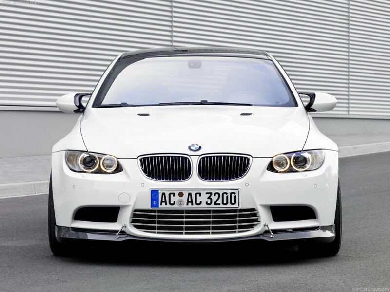 white bmw m3 front view