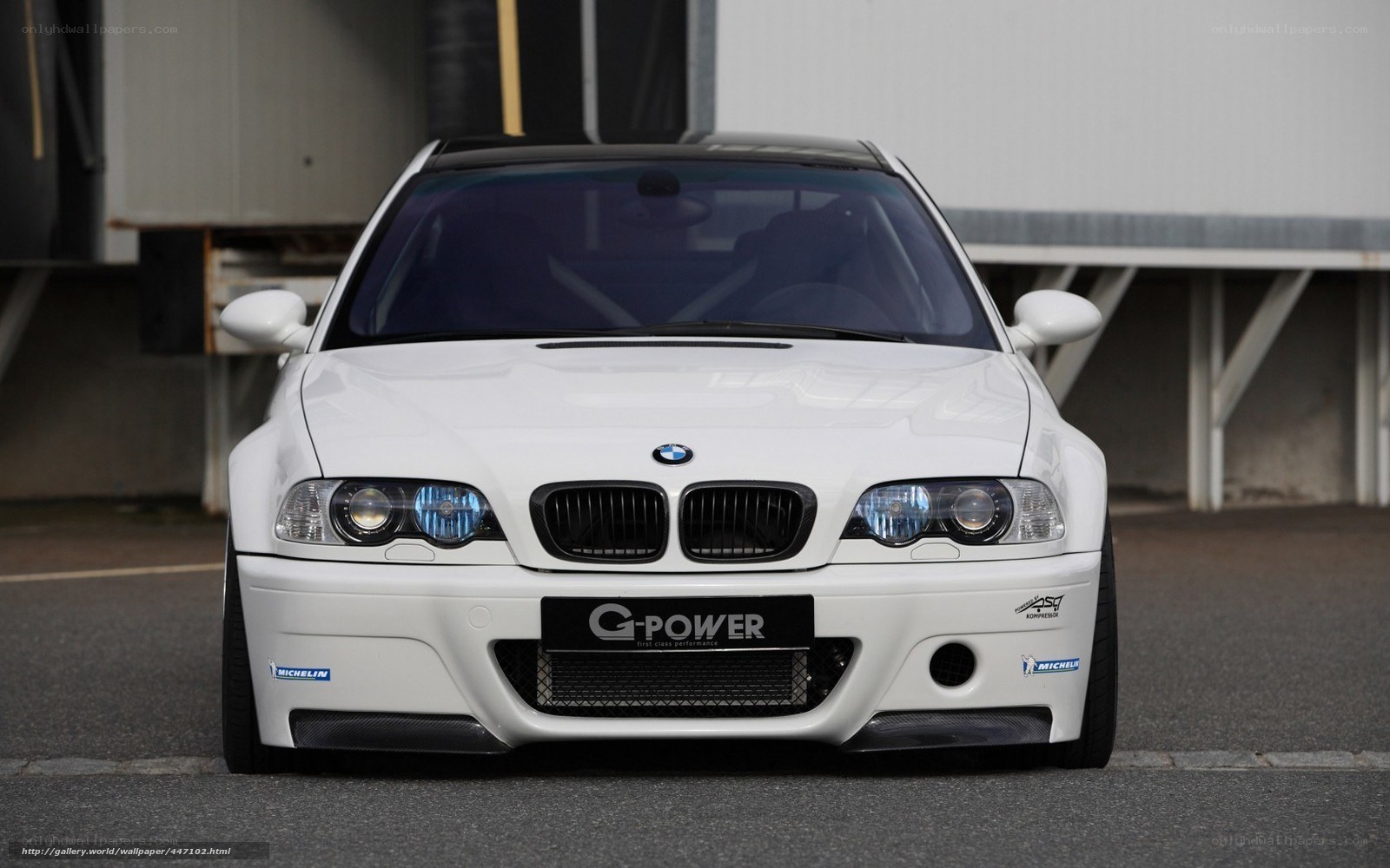 white bmw m3 g-power