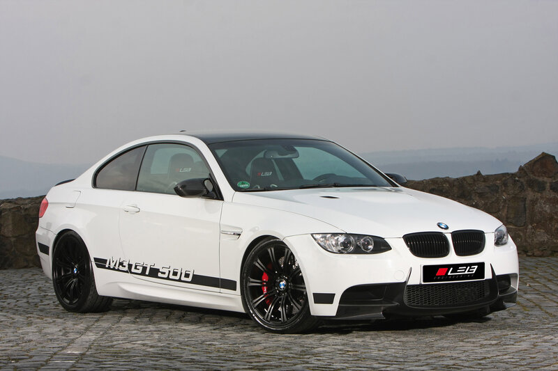 White BMW M3 GT Car