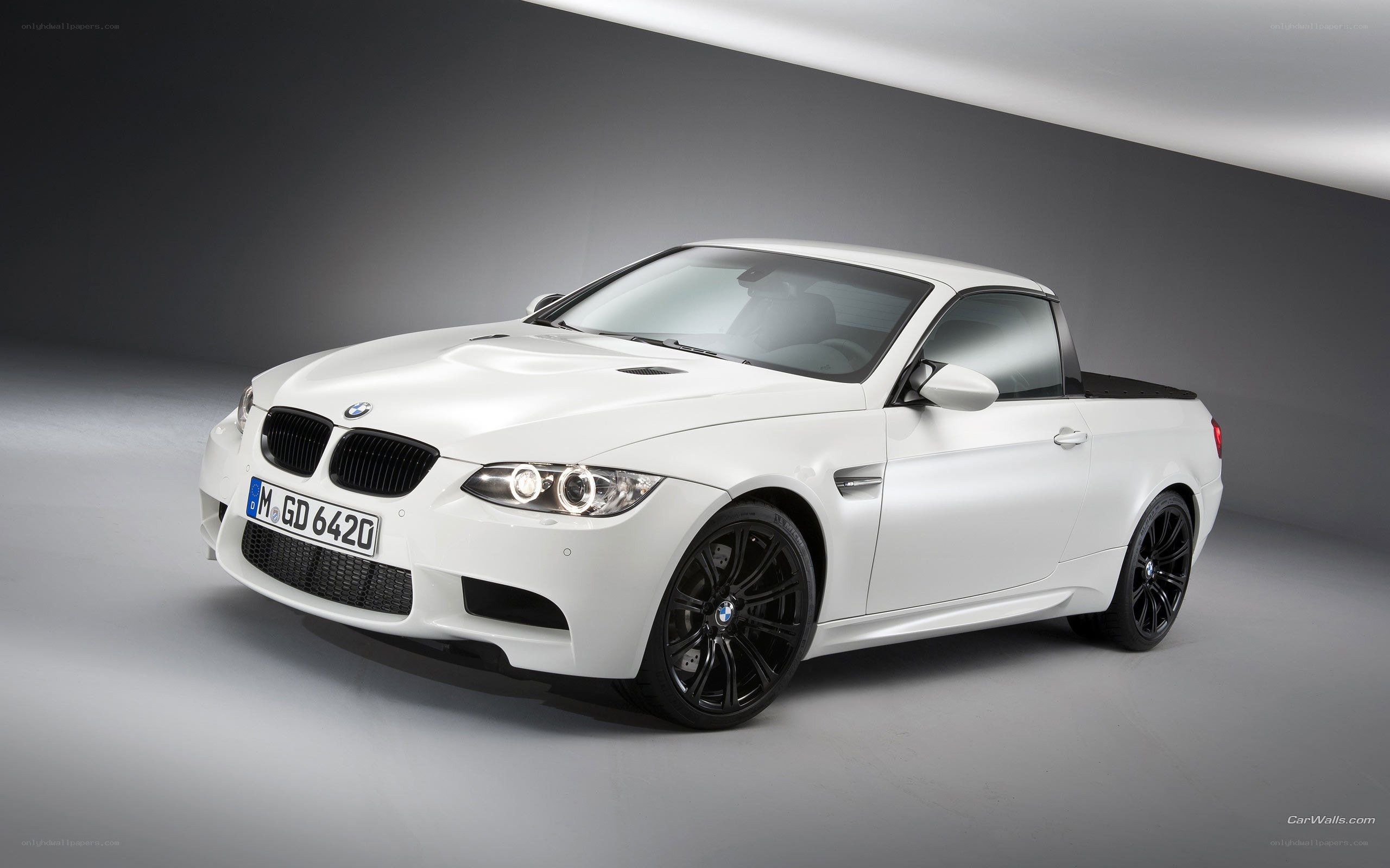 white bmw m3 pickup