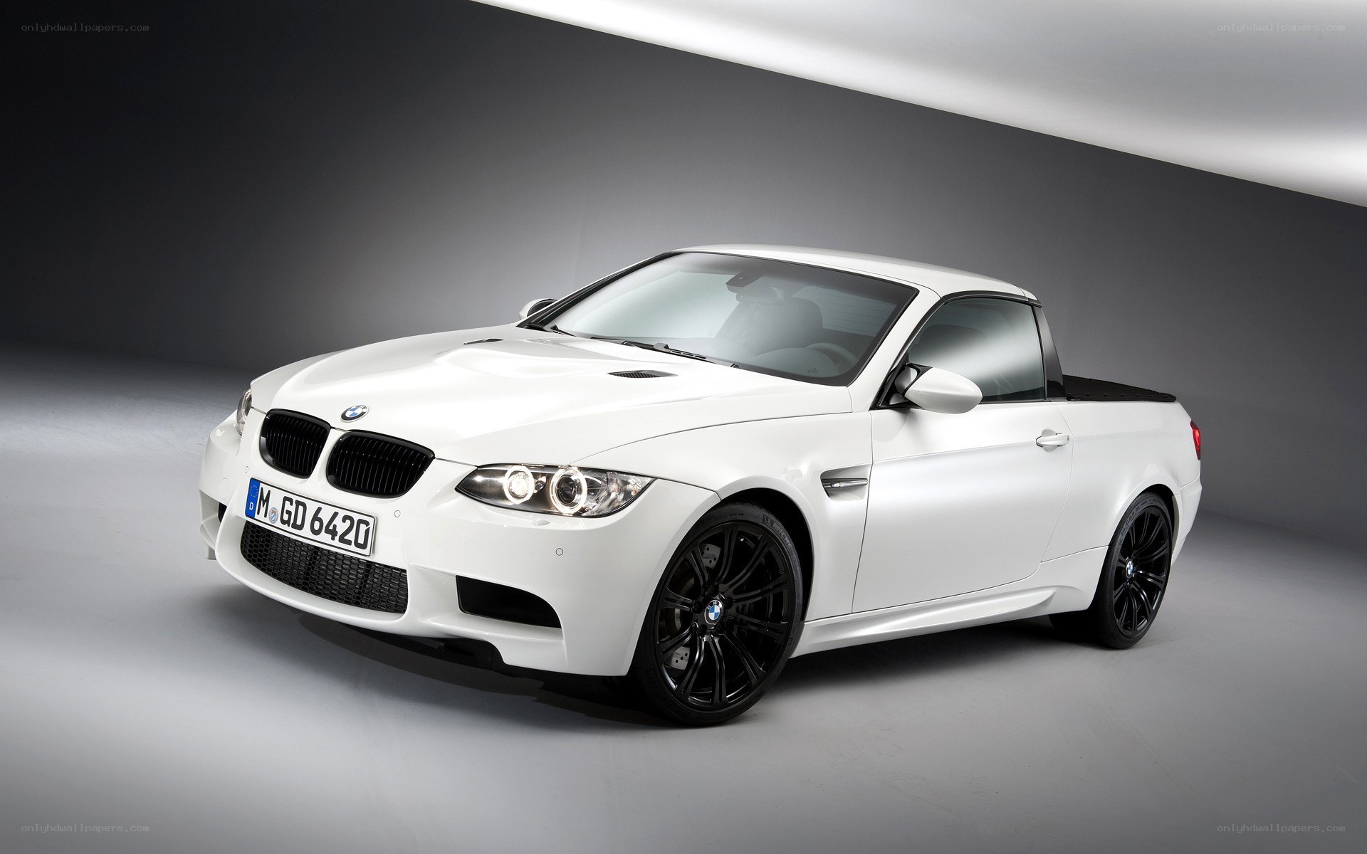 white bmw m3 pickup