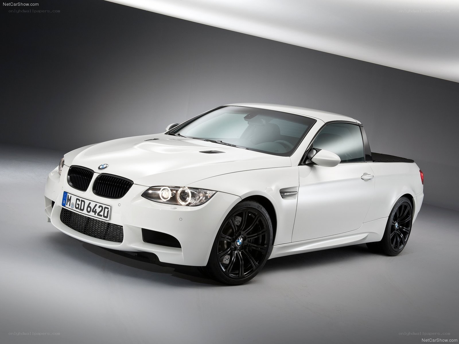 white bmw m3 pickup