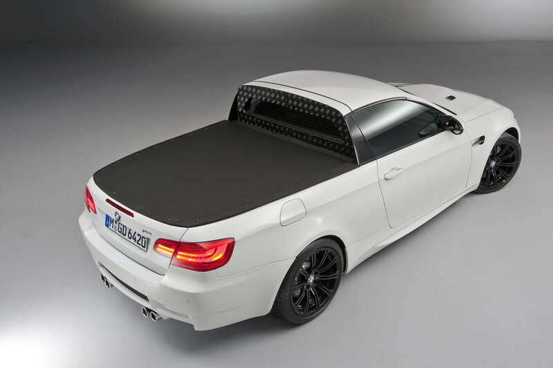White BMW M3 Pickup — Neutral, Photograph