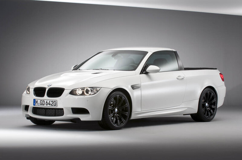 White BMW M3 Pickup — Neutral