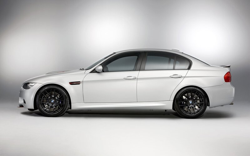 white bmw m3 sedan