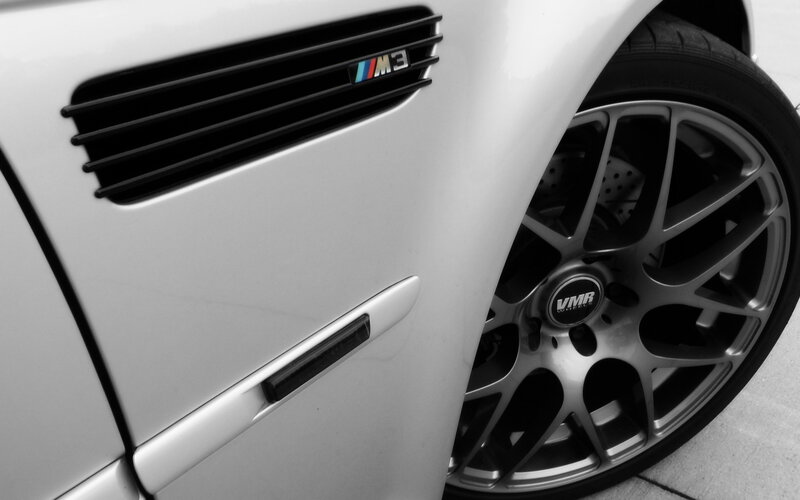 White Bmw M3 Wheel