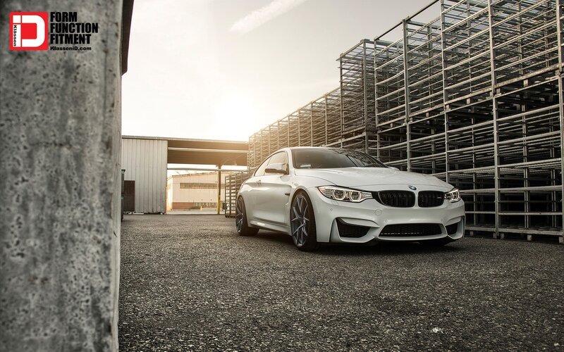 White Bmw M4 Coupe — Dramatic, Sunset