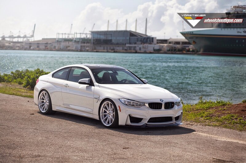 White Bmw M4 Coupe — Serene