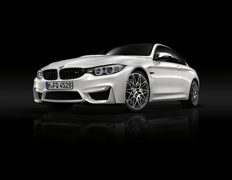 White BMW M4 Coupe