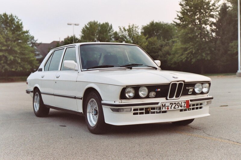 White BMW M535i