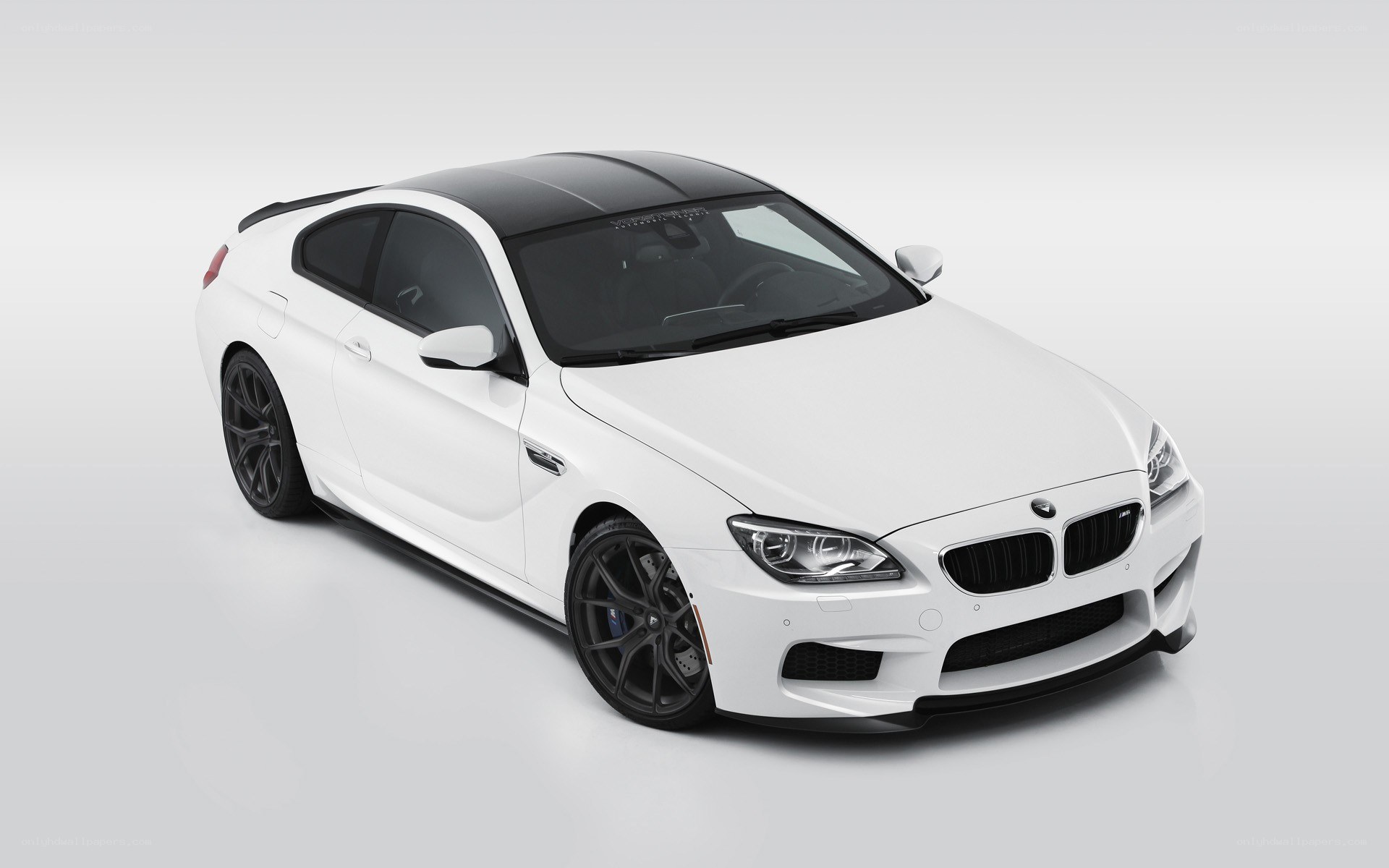 white bmw m6 coupe