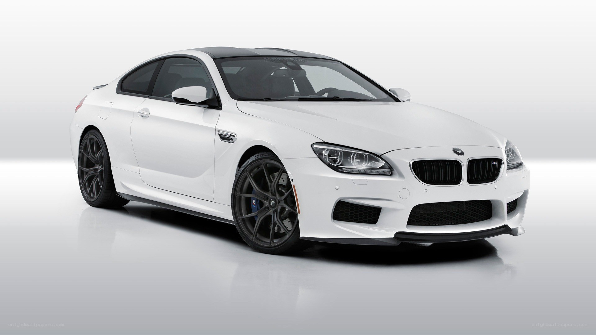 white bmw m6 coupe