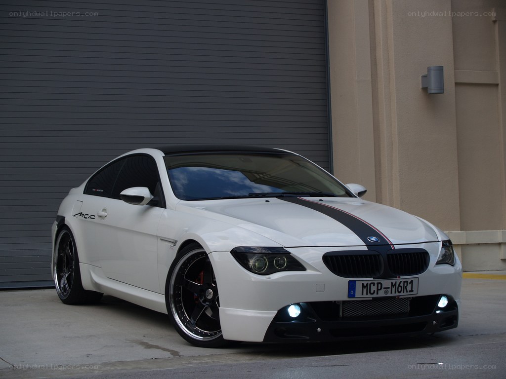 white bmw m6 coupe