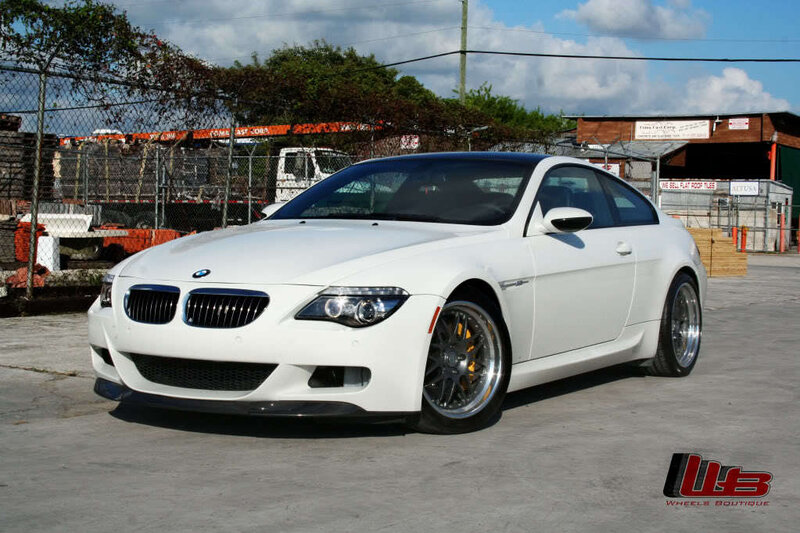 white bmw m6 coupe
