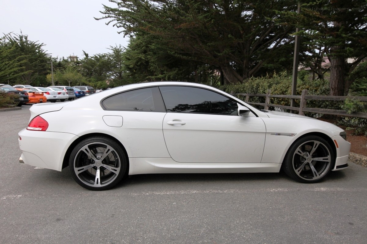 white bmw m6 coupe