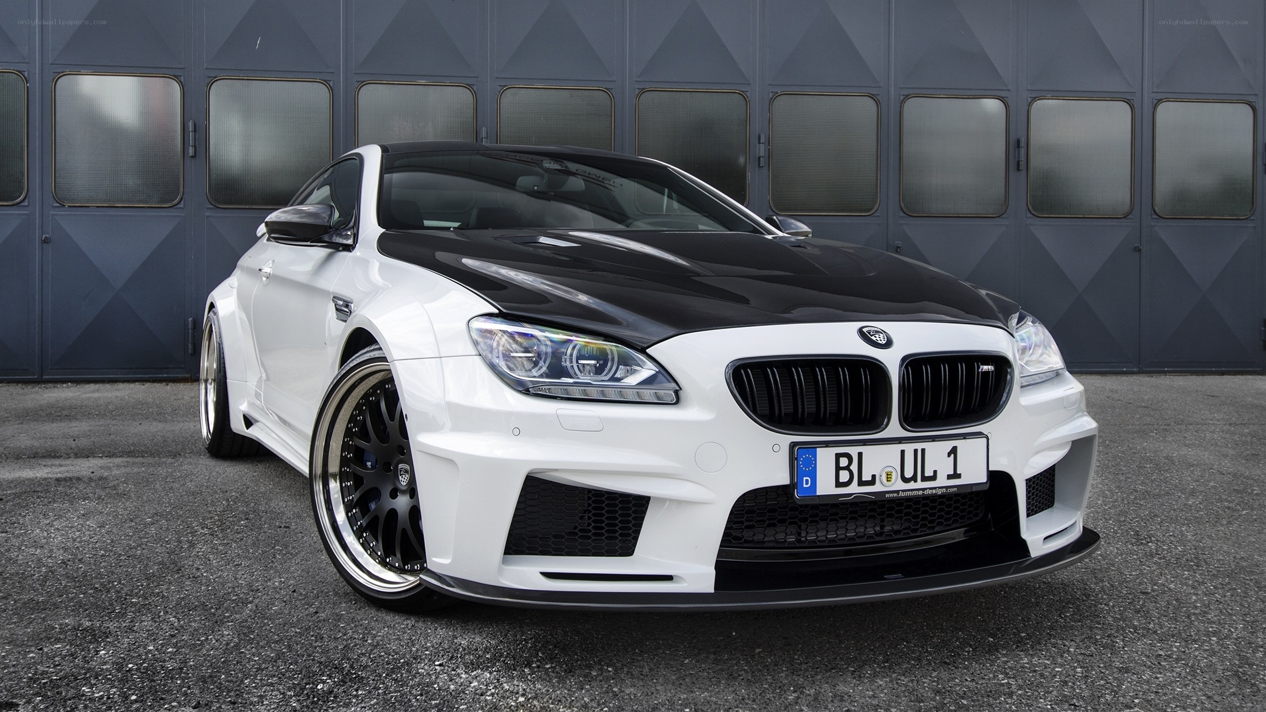 white bmw m6 coupe
