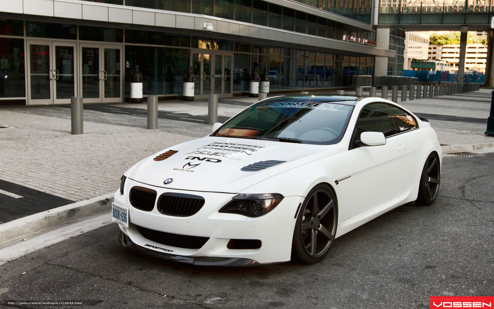 white bmw m6 on city street