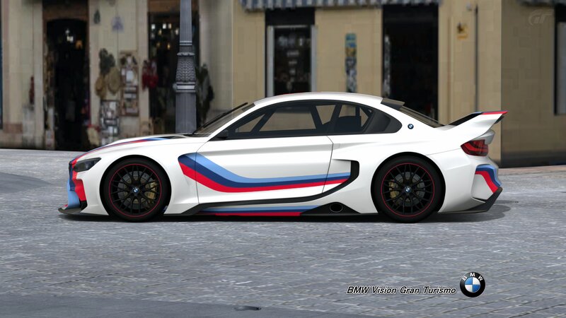 White BMW Race Car — Calm