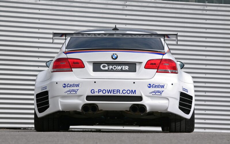 White BMW Race Car — Neutral, Photograph