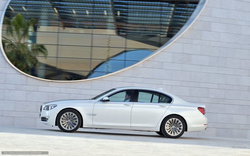 White Bmw Sedan — Modern
