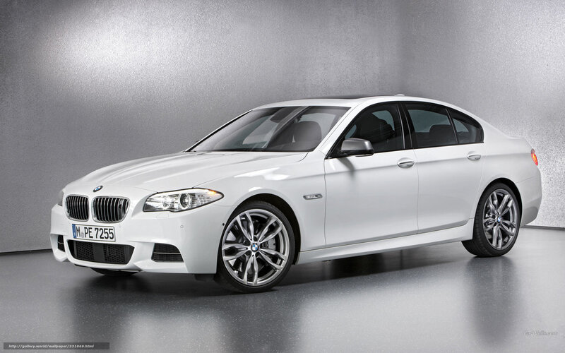 White Bmw Sedan — Neutral, Photograph, Car, Wheel