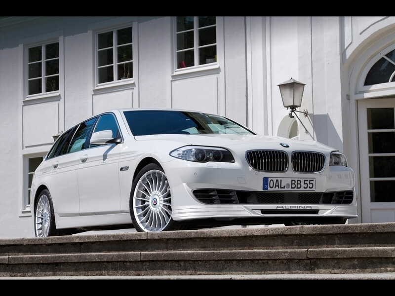 White Bmw Station Wagon — Calm